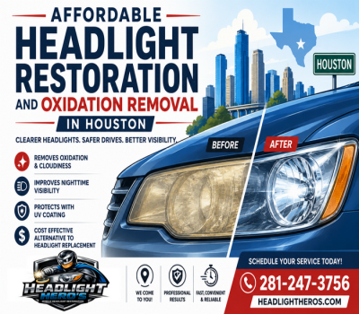 Trusted Local Headlight Restoration Experts Near Me