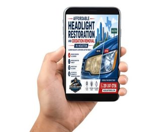 Read more about the article Headlight Restoration Near Me: Why Mobile Service Houston Is the Smarter Choice