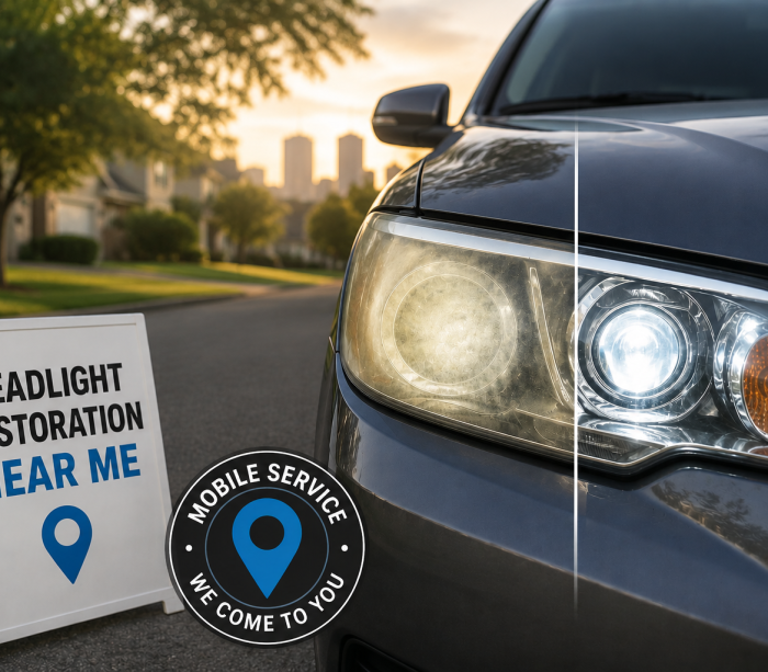 Headlight Restoration Near Me: 7 Reasons Mobile Service Is the Better Choice