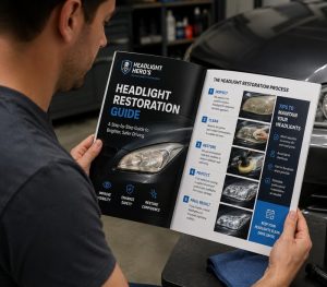 Read more about the article Ultimate Guide to Mobile Headlight Restoration — How On-Site Services Save Drivers Time & Money
