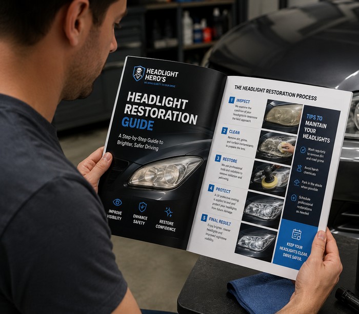 You are currently viewing Ultimate Guide to Mobile Headlight Restoration — How On-Site Services Save Drivers Time & Money