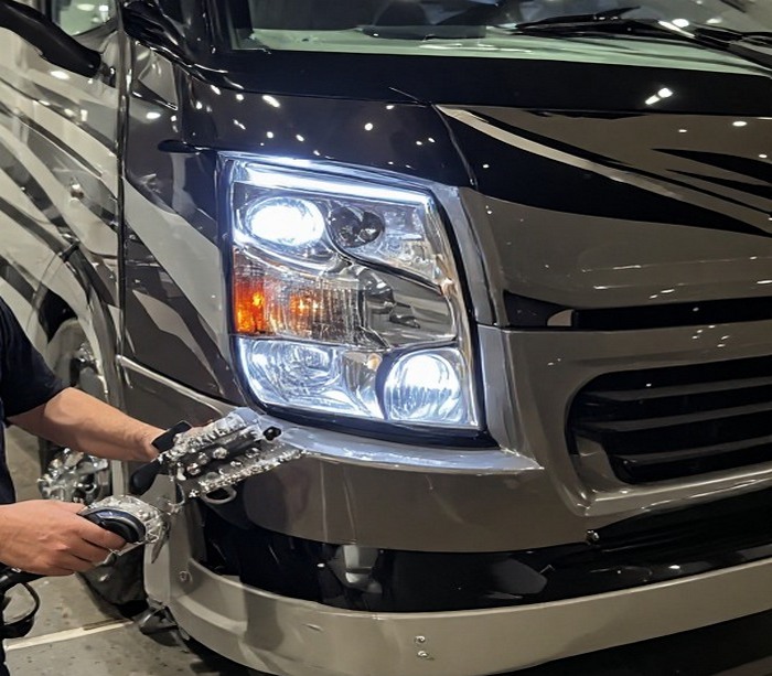 You are currently viewing Complete Headlight Restoration for Luxury Recreation Vehicles by Headlight Hero’s