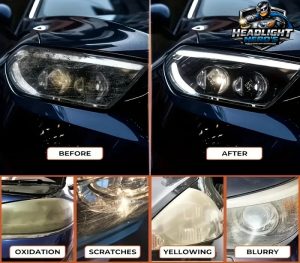 Read more about the article Headlight Restoration Near Me: How to Choose the Best Local Service