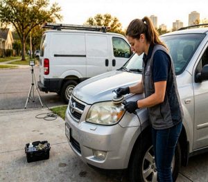 Read more about the article Houston’s Headlight Restoration Experts That Come to You