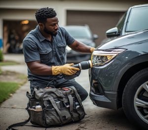 Read more about the article Choose Convenience with Mobile Headlight Restoration Services at Home