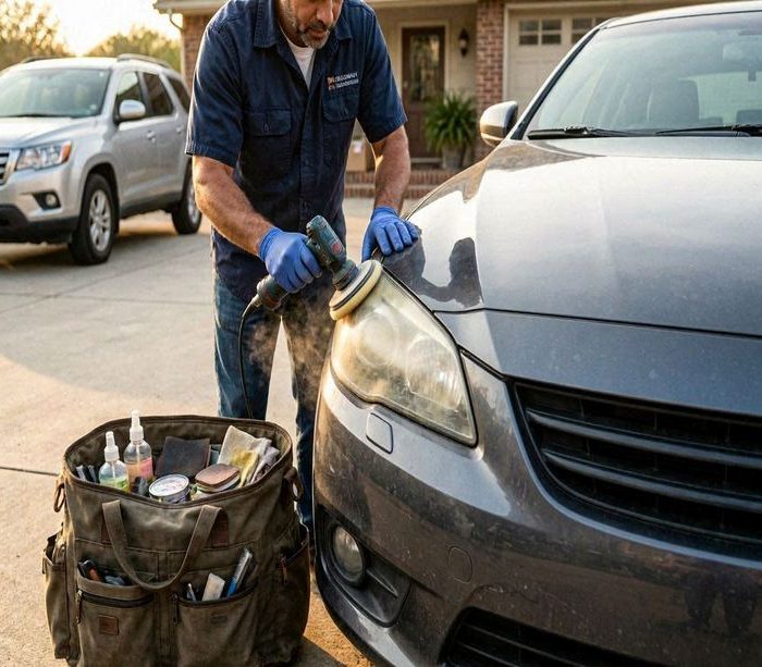 Stop Wasting Time Visiting Headlight Restoration Shops