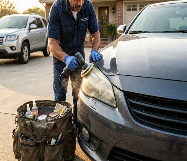 You are currently viewing Stop Wasting Time Visiting Headlight Restoration Shops