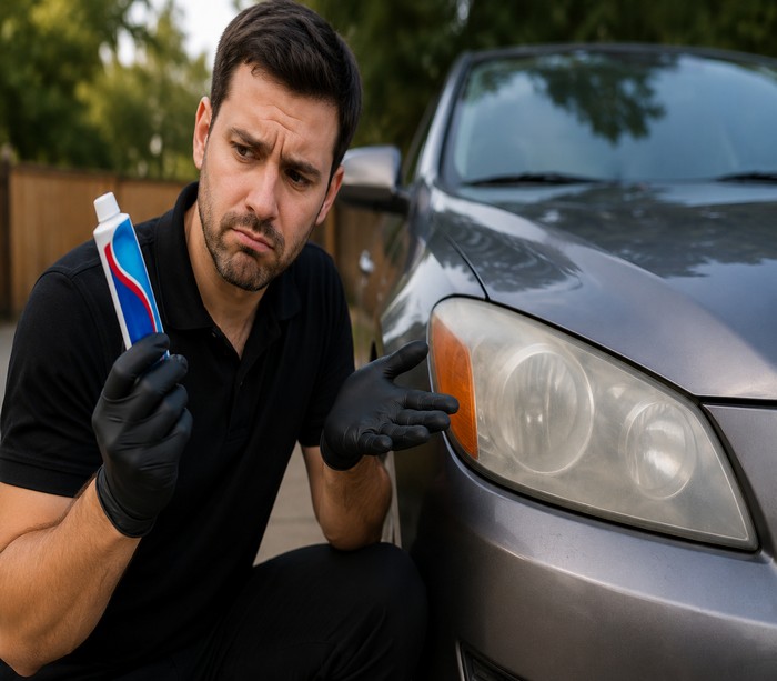 You are currently viewing Toothpaste for Headlight Restoration? Debunking the Internet’s Favorite Hack