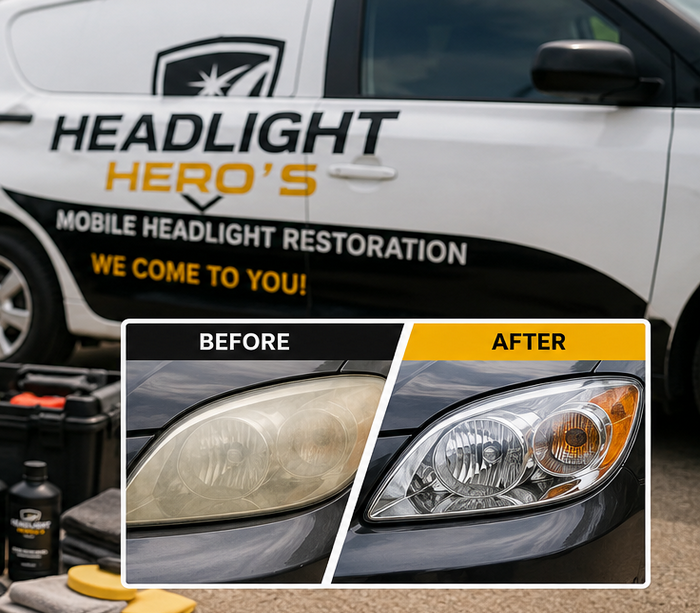 8 Reasons Mobile Headlight Restoration Service Delivers Better Results