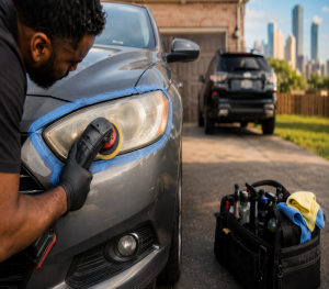 Read more about the article Headlight Restoration Benefits for Houston Vehicle Owners