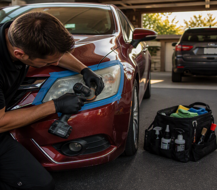 What’s the Professional Headlight Restoration Difference?