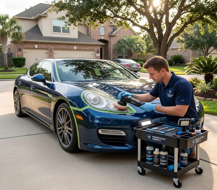 On-Site Headlight Restoration: Why Mobile Service Is Changing Car Care