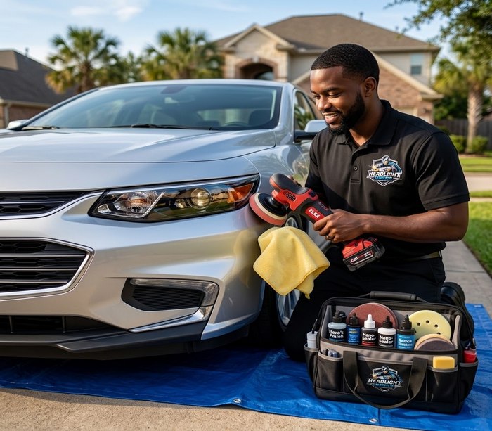 The Professional Headlight Restoration Difference