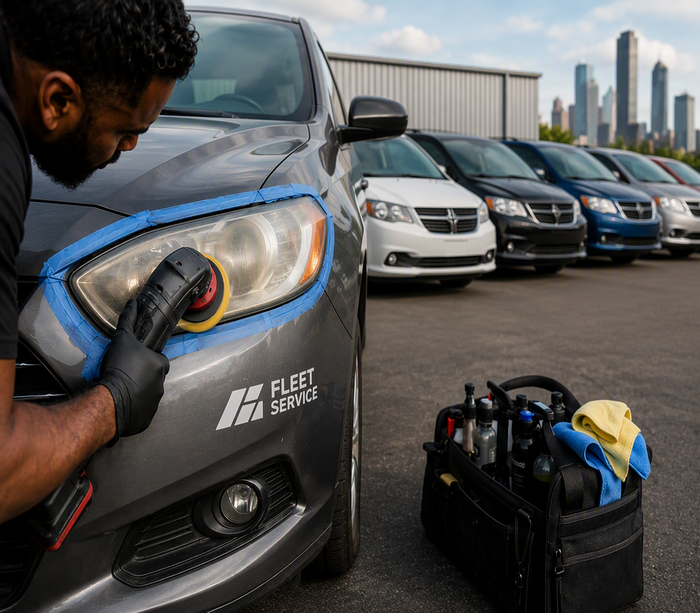 Fleet Headlight Restoration Services by Headlight Hero's