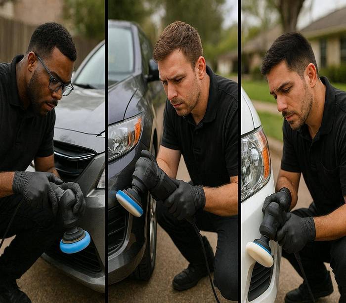 Mobile Headlight Restoration For Busy Houston Drivers
